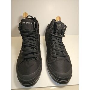 Trentorn Mens Bailey Waterproof High Top Sneakers Size 11‎ Black